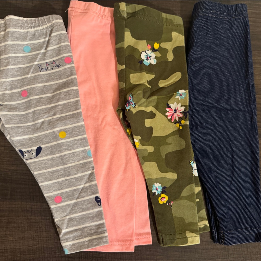 🌈3/$15 Baby Girl Leggings Bundle